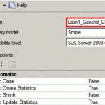 SQL Server – Collation Sequences